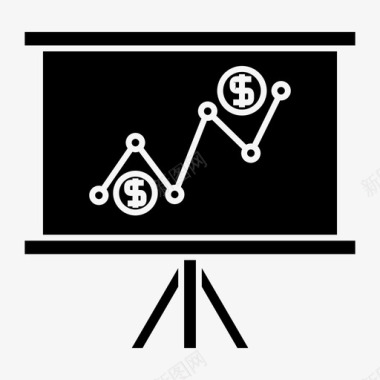 收益红包收益董事会图表图标图标