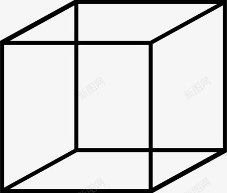 几何体绚丽背景几何体立方体四边形图标图标
