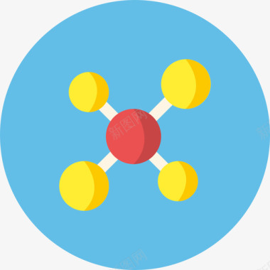 科学实验室公寓图标图标