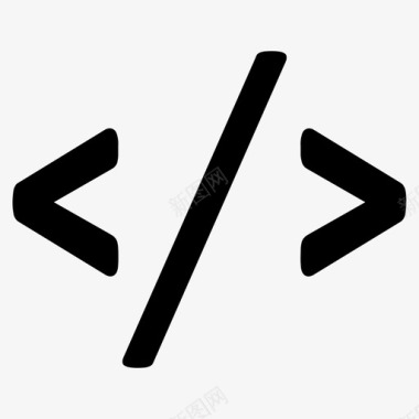 HTML5代码应用程序括号代码图标图标