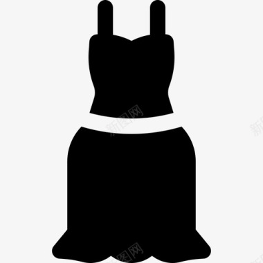 夜礼服夜派对5填充图标图标