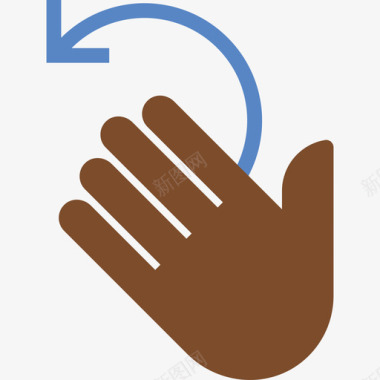 向左旋转旋转手势9其他图标图标