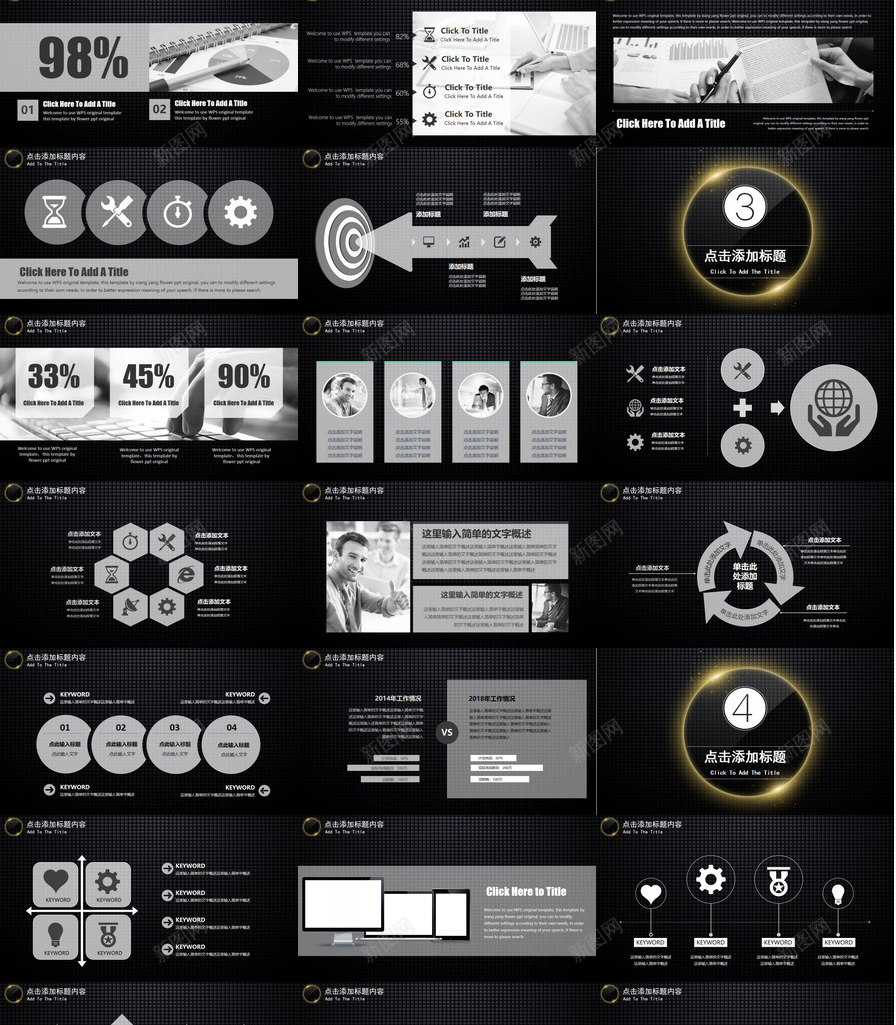 黑金高端商务年终述职报告工作总结PPT模板_88icon https://88icon.com 商务 工作总结 年终 述职报告 高端 黑金