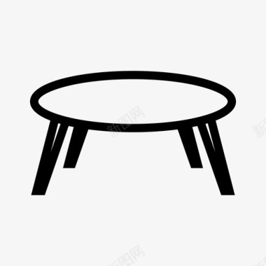 桌摆咖啡桌家具日式桌子图标图标