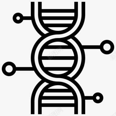 生物DNA基因工程生物学dna图标图标