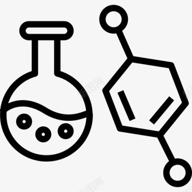 细胞背景细胞科学32线性图标图标