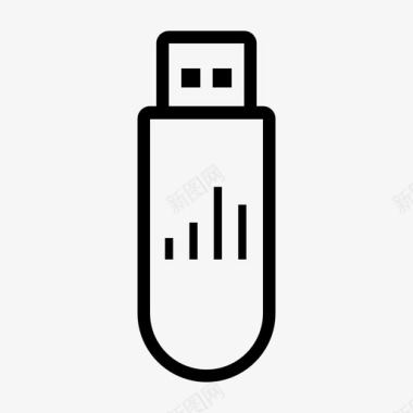 百度网盘U盘pendrive笔驱动图标图标