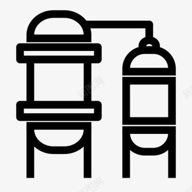 工厂质量工业能源工厂图标图标