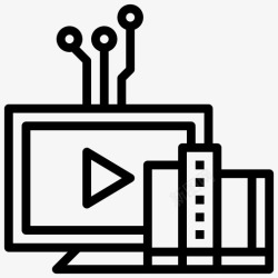 录制工具教程桌面视频播放器图标高清图片