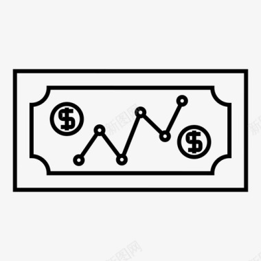 企业计划图表银行企业现金图标图标