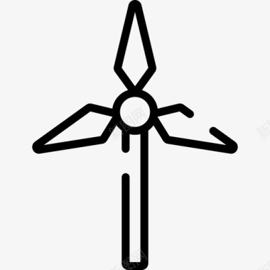 风车生态61线性图标图标