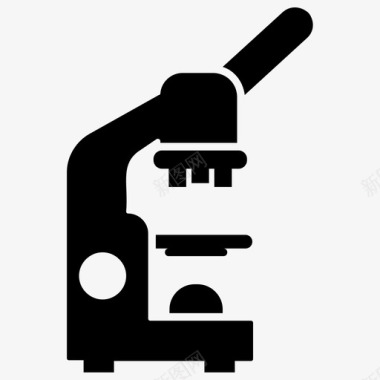 实验与科学显微镜实验室设备实验室图标图标