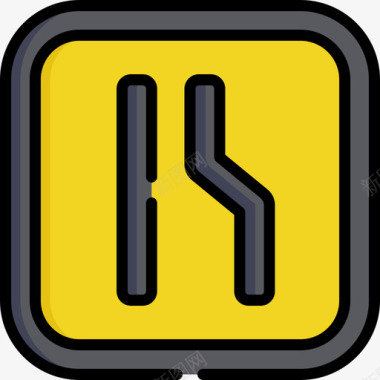 交通标志3号信号线颜色图标图标