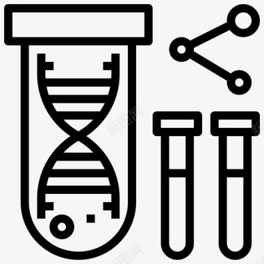 dna细胞核dna生物学脱氧核糖核酸图标图标