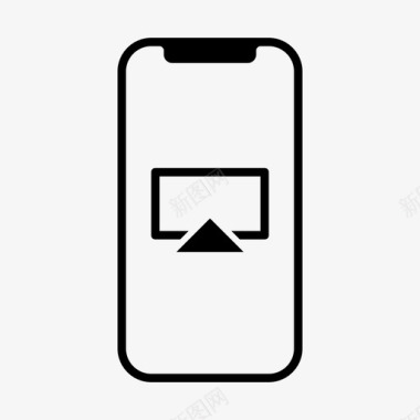 airplay苹果iphone屏幕共享图标图标