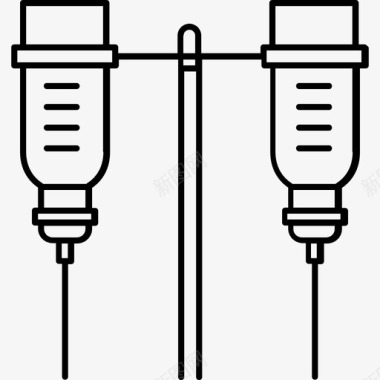 输血包输血医疗43128px线图标图标