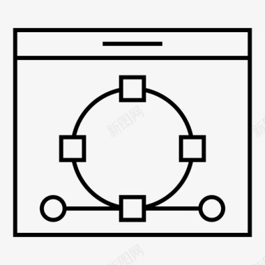 插图艺术艺术家图标图标