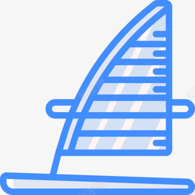 风帆极限运动3蓝色图标图标