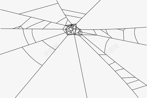 蜂网蜘蛛网建筑网图标图标