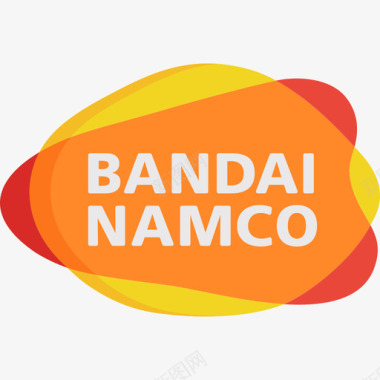 BandaiBandai电子游戏标志扁平图标图标