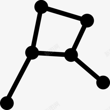 星座星盘星座太空图标图标