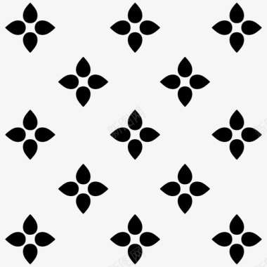 几何装饰十字交叉织物图标图标