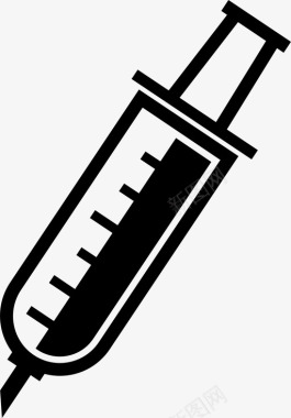 医疗保健和医疗注射器图标援助救护车图标