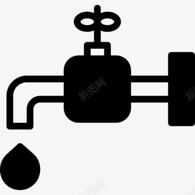 透明水龙水龙头生态65填充图标图标