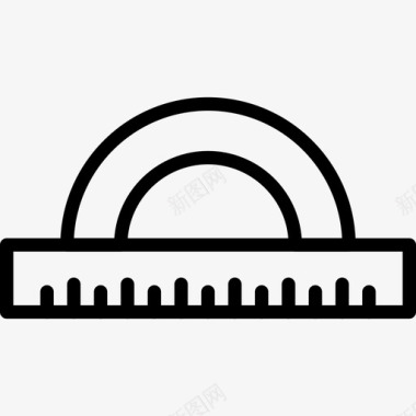 新教育标志量角器教育54岁直系图标图标