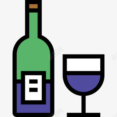葡萄酒厨房和食物2其他图标图标