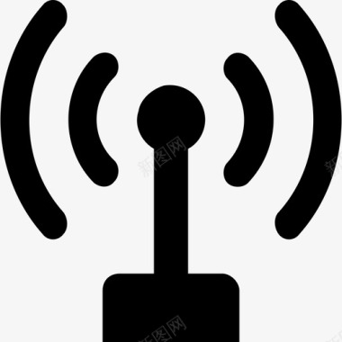 WIFI科技Wifi科技5固态图标图标