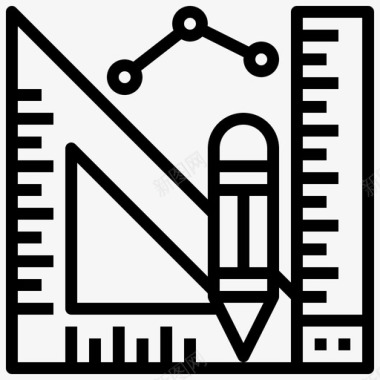 扳手工具图形线编辑工具教育图标图标