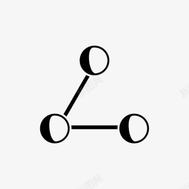 烟雾粒子分子原子电子图标图标