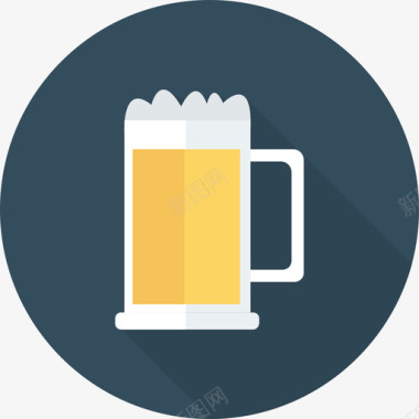 雪花啤酒标志啤酒食品和饮料22循环图标图标