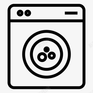 便利帖png洗衣机洗衣房便利设施图标图标