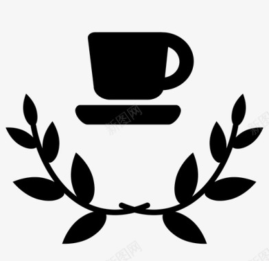 优质咖啡咖啡卓越图标图标