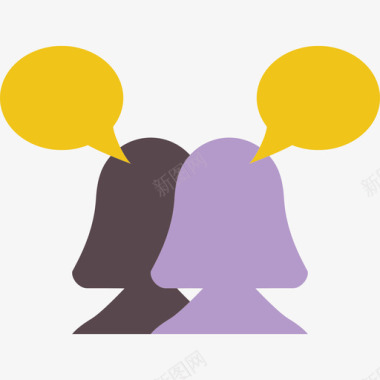 对话对话对话5平淡图标图标