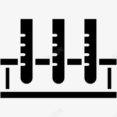 宠物健康护理试管护理化学图标图标