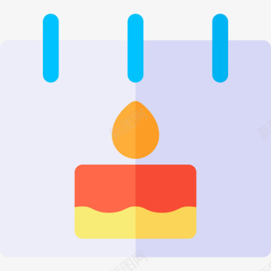 生日生日蛋糕生日日历和日期单位图标图标