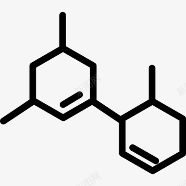 细胞背景细胞科学32线性图标图标