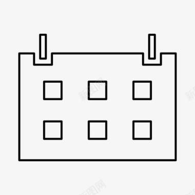 仪式日历议程仪式图标图标