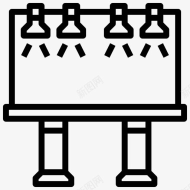 越野车海报广告牌广告公告图标图标