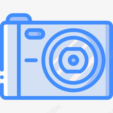 摄像头设备25蓝色图标图标