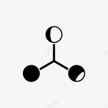 活性分子分子原子电子图标图标