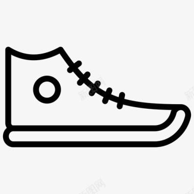 运动鞋鞋类胶鞋图标图标