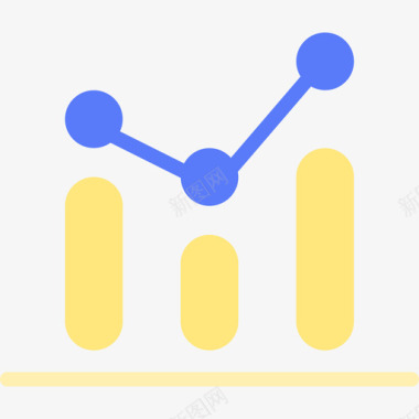 折线图折线图seo56扁平图标图标
