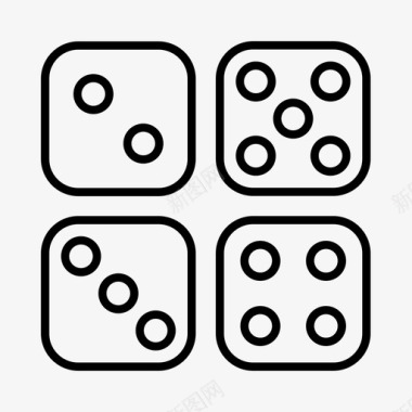 骰子经典游戏游戏图标图标