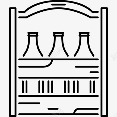 酒吧啤酒展架啤酒酒吧2直饮图标图标