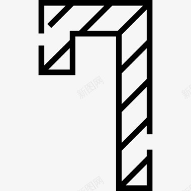 圣诞拐棍糖糖果糖圣诞67直系图标图标