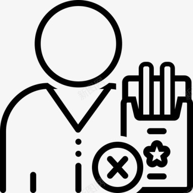 不抽烟放弃戒烟抽烟图标图标